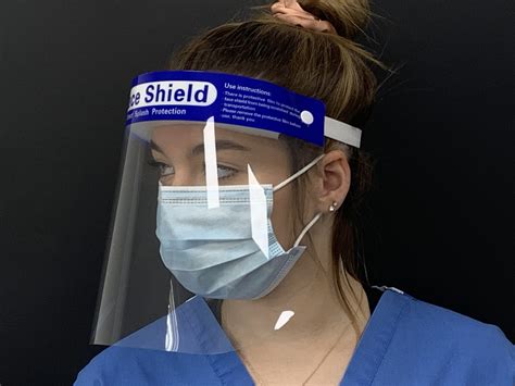 Plastic Protective Face Shields full face clear visor - Argent World