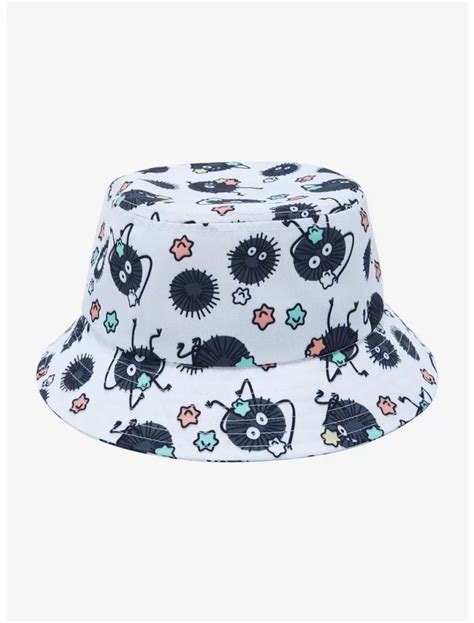 Hats Studio Ghibli Spirited Away Soot Sprites Bucket Hat Guys - John Oborne