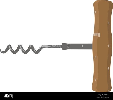 Corkscrew Silhouette Vector Vectors Hi Res Stock Photography And Images