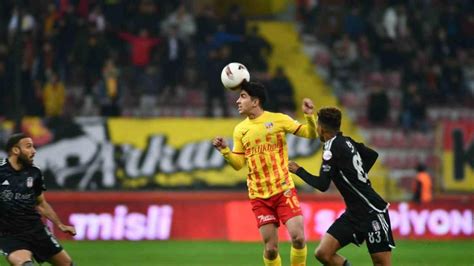 Trendyol Süper Lig Kayserispor 0 Beşiktaş 0 Maç devam ediyor