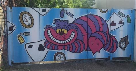 Cheshire Cat Graffiti by Breezey-Fan on DeviantArt