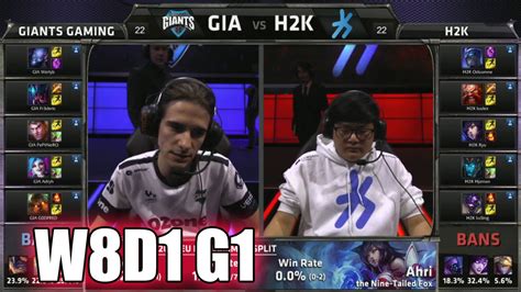 Giants Vs H K Gaming S Eu Lcs Summer Week Day Gia Vs H K