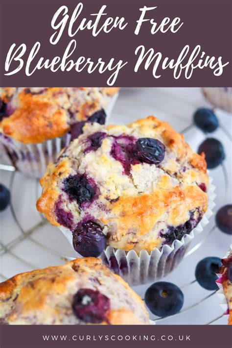 Gluten Free Blueberry Muffins Curly S Cooking