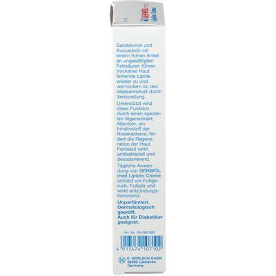 GEHWOL Med Lipidro Creme 75 Ml Shop Apotheke