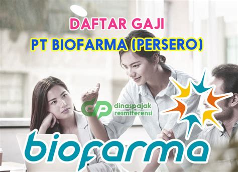 Daftar Gaji Biofarma Persero Terlengkap Dinaspajak