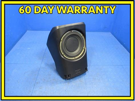 04 11 Honda Element Alpine Sound Radio Audio Speaker Sub Subwoofer Box