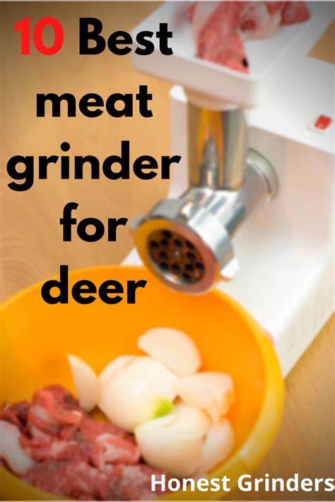 The 10 Best Meat Grinder For Deer Artofit