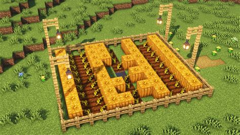 Minecraft Best Pumpkin Farm Layout