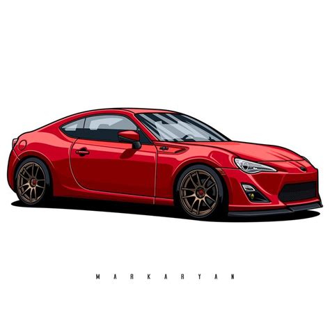 Oleg Markaryan On Instagram Toyota Gt Vector Illustration Owner