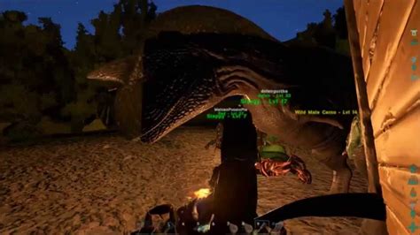 ARK Survival Evolved Carnotaurus Taming YouTube