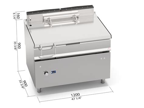 SAUTEUSE BASCULANTE À GAZ 120 LITRES RENVERSEMENT MOTORISE 13824704