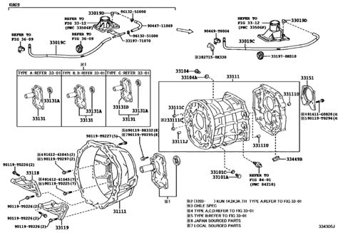 Clutch Housing Transmission Case Mtm For Toyota Hilux