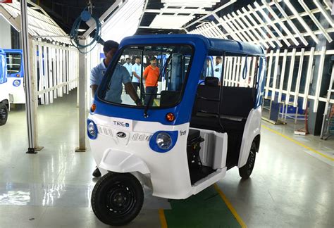 Mahindra Rolls Out Electric Autorickshaws Treo And Treo Yaari In