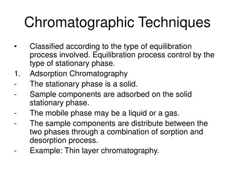 PPT - Simple separation VS Chromatographic separation PowerPoint ...