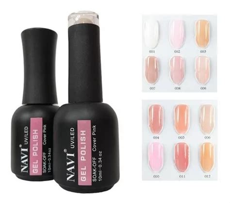 Navi Gel Polish Esmaltes Semipermanent Nude Pink Uv Led Ml