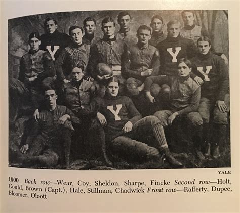 Old Football Stuff 1900 Yale Football Team Large Albumin Photo