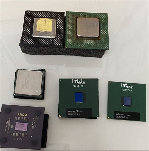 Cpu Intel Celeron Pentium Amd Athlon