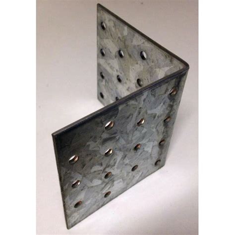 New X Heavy Duty Galvanised Steel Angle L Corner Bracket Repair