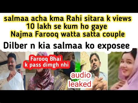 Farooq N Sitara K Khlaf Salmaa Ka Saath Dia Salmaa Ka Iljaam Ki