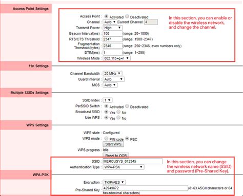 How to change the wireless settings of the Mercusys ADSL modem router ...