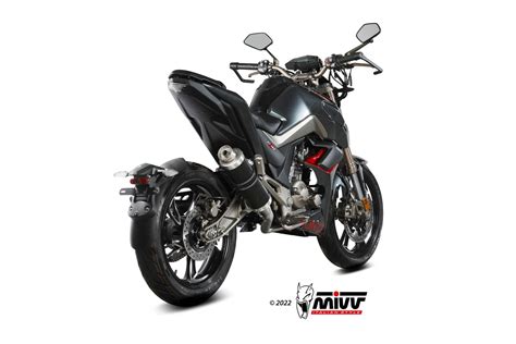 ZONTES ZT 125 U Exhaust Storm Gp Black Stainless Steel Z 001 LXSB Storm