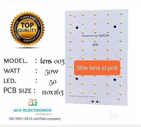 Mcpcb 50w Led Street Light Pcb At 100 Piece In Palghar ID