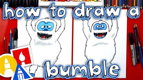 How To Draw A Bumble Abominable Snowman YouTube