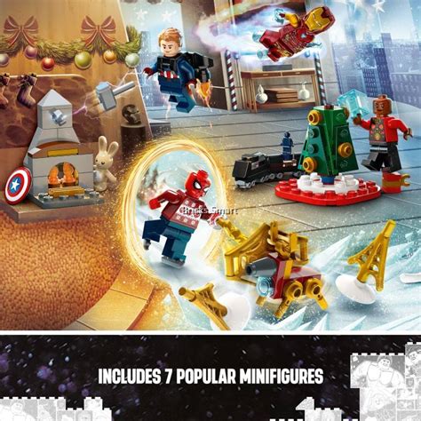 LEGO 76267 Marvel Avengers Advent Calendar 2023 Building Toy Set