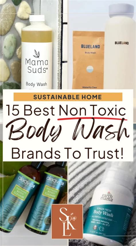 The Best Natural Organic Non Toxic Body Wash For Healthy Skin