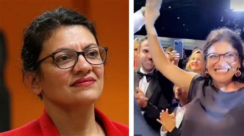 Rashida Tlaib Spotted Dancing Mask Less Youtube