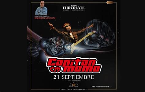 El Capitán Memo retorna a Chile con show ochentero en el Club Chocolate