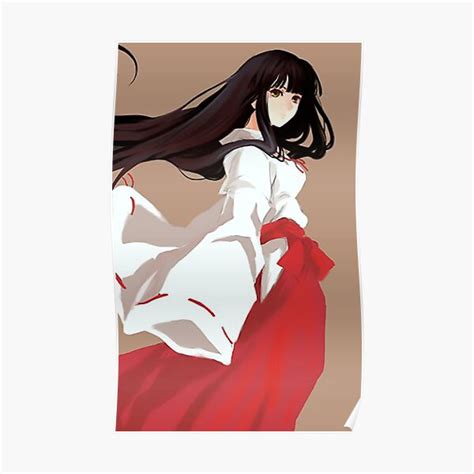 Inuyasha Posters - Kikyo Poster RB2507 | Inuyasha Merch