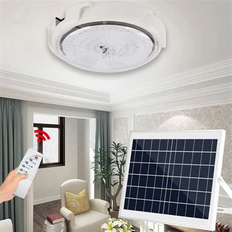 Dimmable Integrated White Solar Ceiling Lights - Wholesale from ALIHSOLAR