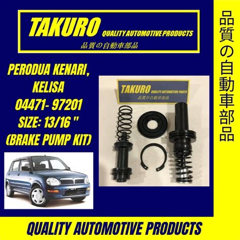 PERODUA KENARI KELISA TAKURO HIGH QUALITY BRAKE MASTER PUMP KIT