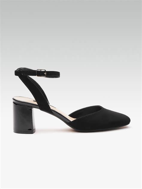 Buy Dorothy Perkins Women Black Solid Block Heels Heels For Women