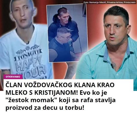 Lan Vo Dova Kog Klana Krao Mleko S Kristijanom Evo Ko Je Estok