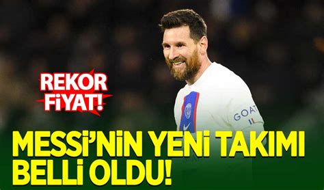 Messi Nin Yeni Tak M Belli Oldu Habervakti Son Dakika Haber Haber