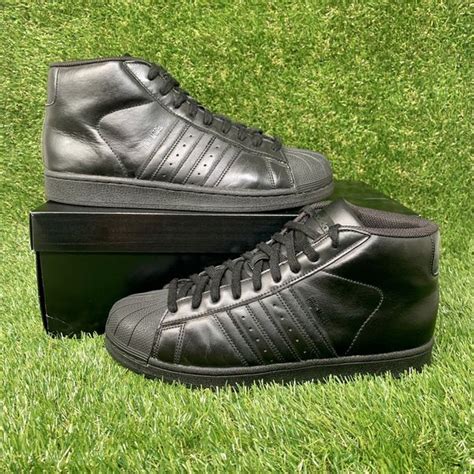 Adidas Pro Model Triple Black Grailed