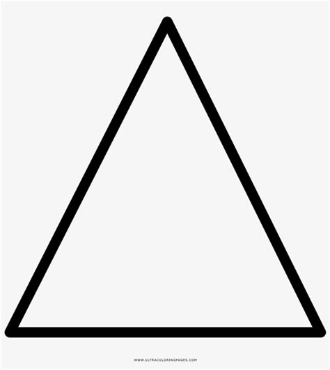 Triangulo Para Colorir - Desenhos De Triangulo Para Colorir