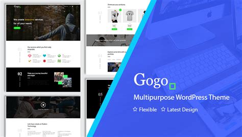 gogo creative multipurpose  wordpress theme