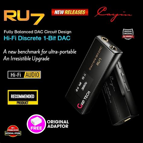 Jual Cayin Ru Ru Portable Hi Fi Discrete Bit Usb Dongle Dac