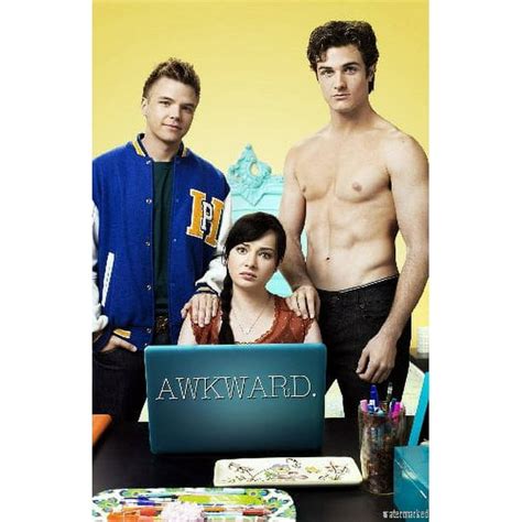 Awkward Poster Metal Sign 8inx 12in Art Print On Metal 8x12 Multi Color