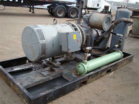 Atlas Copco 218 HP Stationary Air Compressor (For Parts) ,1775 RPM, 440 ...