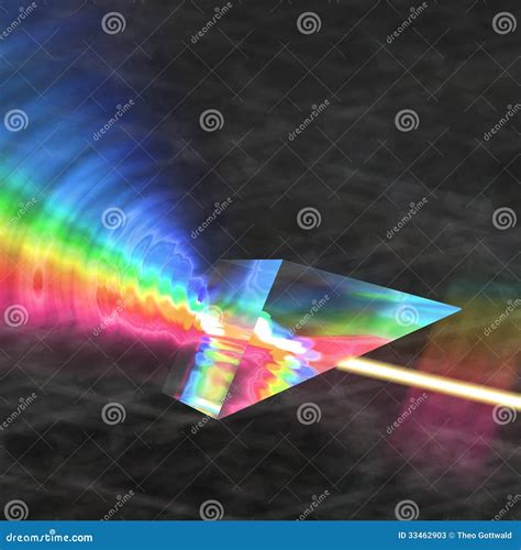 Prism Reflecting Light Stock Photos - Image: 33462903