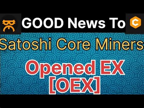 Satoshi Core Update New Satashi Core Airdrop Openex New Satoshi Core