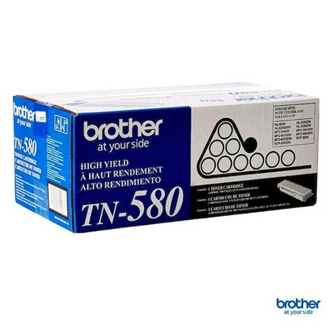 Tóner Brother TN 580 original Negro