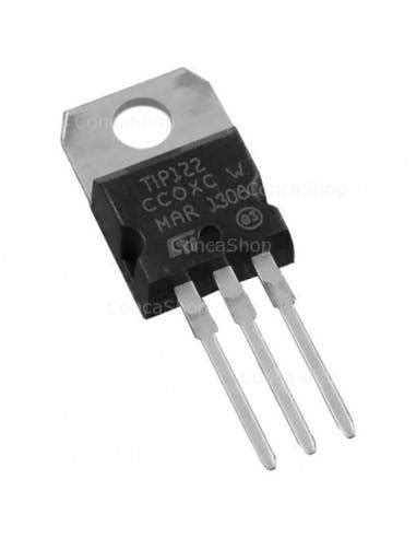 Transistor TIP122 NPN 100V 5A 65W TO 220 ConcaShop