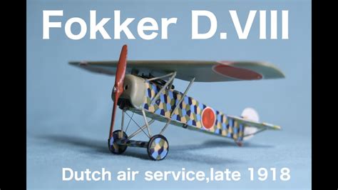 Fokker D Viii Roden Youtube