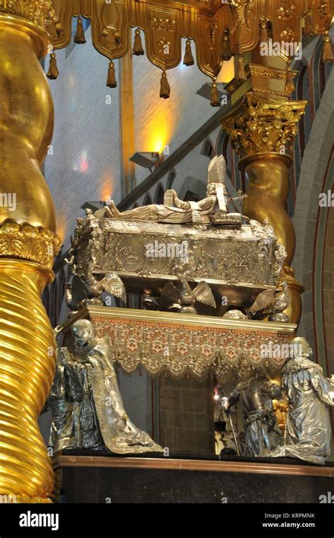 Royal Gniezno Cathedral S Interior With Sarcophagus St Adalbert