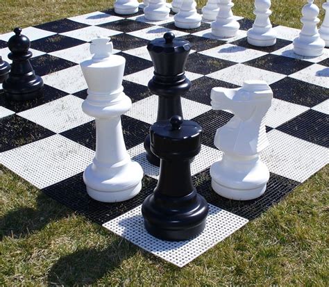 25 Lawn Chessmen Giant Chess Outdoor Garden Outdoor